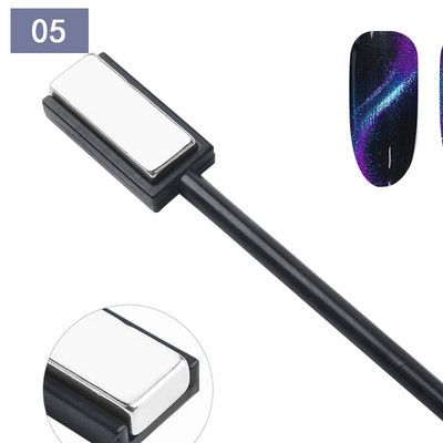 3D līnijas sloksnes efekts Spēcīgi magnētiski pildspalvu rīki gēla lakas instrumentiem nagu mākslas magnēts Stick Cat Eyes magnēts nagu gēla lakai