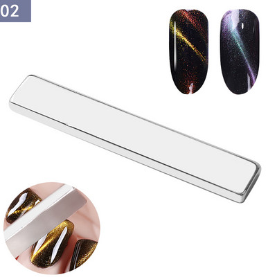 3D līnijas sloksnes efekts Spēcīgi magnētiski pildspalvu rīki gēla lakas instrumentiem nagu mākslas magnēts Stick Cat Eyes magnēts nagu gēla lakai