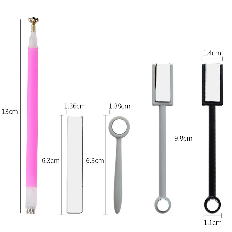 3D linijos juostelės efektas Stiprus magnetinis rašiklis, skirtas geliniam lakavimui, nagų dailės magnetas Stick Cat Eyes Magnetas nagų geliniam lakavimui