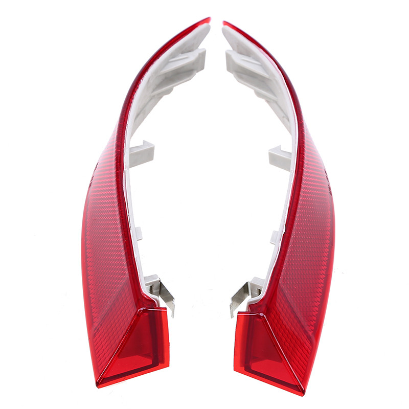 Reflector pentru bara spate auto POSSBAY pentru BMW X5 E70 LCI 2011-2013 Lentila rosie Redlector spate Lumina reflectorizanta auto