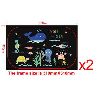 Umbrire de soare masina Geam lateral Parasolar Capac pentru copii Adulti Adsorbtie Spate Geam Auto Geam Parasolar Plasa