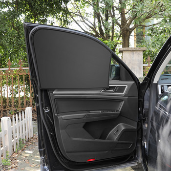 Магнитно покритие за сенник на страничния прозорец на автомобила Козирка за слънце Лятна защита на прозореца Завеса за предни / задни автомобилни аксесоари