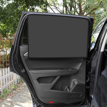 Магнитно покритие за сенник на страничния прозорец на автомобила Козирка за слънце Лятна защита на прозореца Завеса за предни / задни автомобилни аксесоари