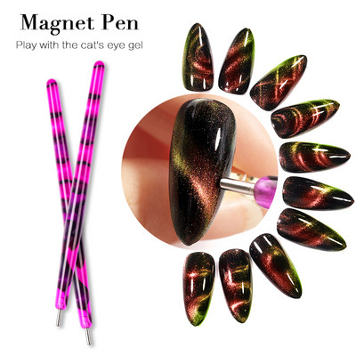 1Gb Cat Magnetic Stick Magnet Pen nagu manikīra rīks Cat Magnetic nagu želejas lakas nagu mākslai 9D īpašs magnētiska efekta dizains