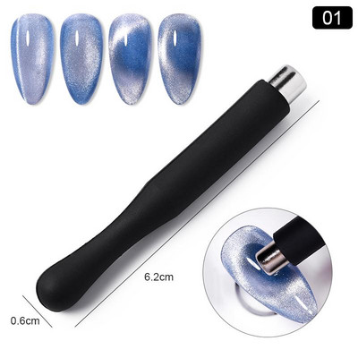 1Gb Cat Magnetic Stick Magnet Pen nagu manikīra rīks Cat Magnetic nagu želejas lakas nagu mākslai 9D īpašs magnētiska efekta dizains