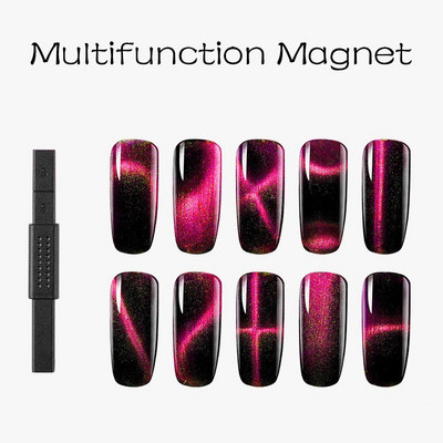 FlorVida 1kom Snažna magnetna olovka za nokte Mačje oko UV gel lak Alati Set pribora Dizajn za manikuru Srce