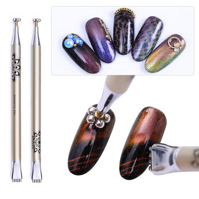 BORN PRETTY Magnetics Stick Flower Strip Pattern Magnet Pen For Gel Vernish Gel Βερνίκι νυχιών Magnetic Board All For Manicure