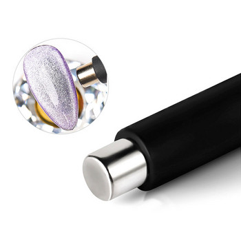 1 τεμ Nail Art Magnet Stick Cat Eyes Magnet για βερνίκι νυχιών τζελ 3D Line Strip Effect Ισχυρά Εργαλεία μαγνητικών στυλό για DIY εργαλεία νυχιών