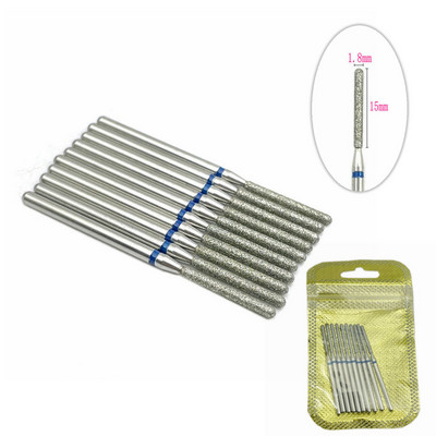 10 tk küünefreesi komplekt Teemantkivist elektriline maniküüri puurid küünepuurid küünenaha puhastusotsakud Burri tarvikud küünekunst