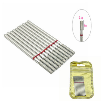 10 tk küünefreesi komplekt Teemantkivist elektriline maniküüri puurid küünepuurid küünenaha puhastusotsakud Burri tarvikud küünekunst