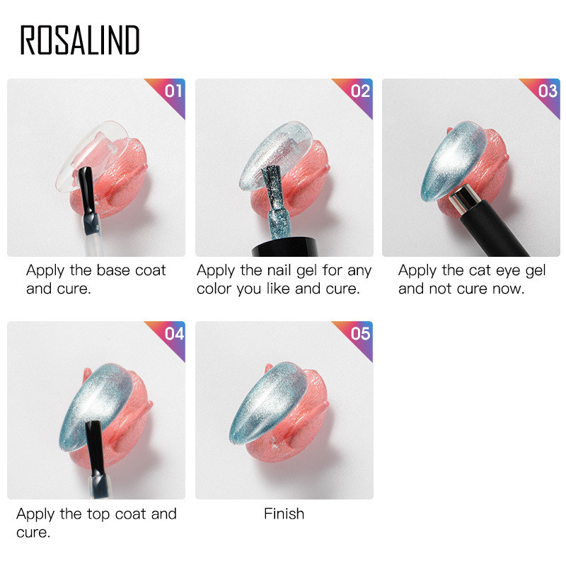 Mágneses Nail Art Stick 3D Erőteljes Mágnes Macskaszem-gél polírozáshoz Szépségköröm eszközök Körömdíszítő eszközök