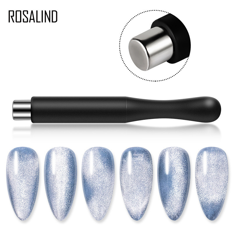 Mágneses Nail Art Stick 3D Erőteljes Mágnes Macskaszem-gél polírozáshoz Szépségköröm eszközök Körömdíszítő eszközök