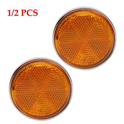 Μπροστινό κάλυμμα πιρουνιού Reflector Amber For Honda Z50A SL125 CT70 CT-70 CT 70 CB 100 175 350 450 500 750 CL 70 90 Replace 33741-315-000