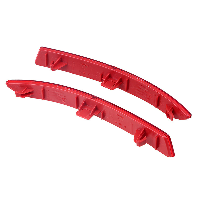 Crveno svjetlo kočnice Parkirna stražnja svjetla Naljepnica Reflektor stražnjeg branika za BMW serije 5 F10/F18 limuzina 2014 2015 2016 2017 Facelift