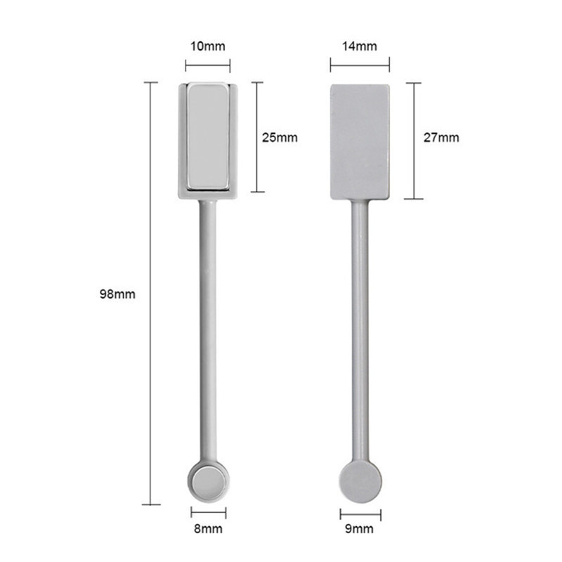 1 novi nail art dvostruki alat za ukrašavanje noktiju mačje oko magnetska šipka jak magnet prikladan za mačje oko gel poliranje rođen lijep
