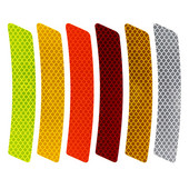 Automatinės šviesą atspindinčios juostelės, įspėjamieji fluorescenciniai lipdukai, apsaugantys nuo įbrėžimų automobilių priedai, skirti BMW E46 E90 E60 E39 F30 F10 E36 F20 G20 G30