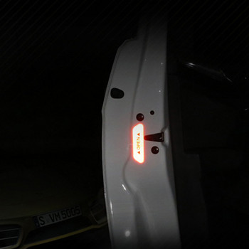 Αυτόματες ανακλαστικές ταινίες προειδοποιητικά αυτοκόλλητα φθορισμού Αντιχαρακτηριστικά αξεσουάρ αυτοκινήτου για BMW E46 E90 E60 E39 F30 F10 E36 F20 G20 G30