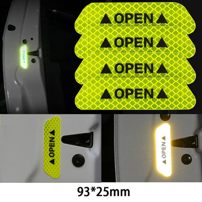 Automatinės šviesą atspindinčios juostelės, įspėjamieji fluorescenciniai lipdukai, apsaugantys nuo įbrėžimų automobilių priedai, skirti BMW E46 E90 E60 E39 F30 F10 E36 F20 G20 G30