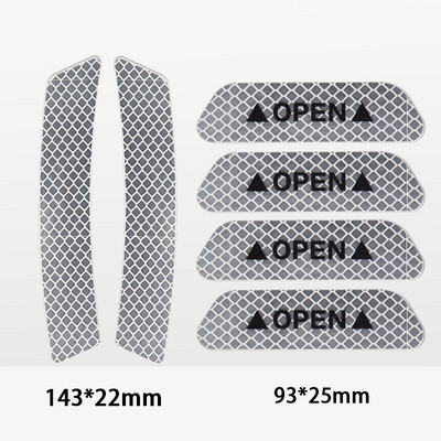 Automatinės šviesą atspindinčios juostelės, įspėjamieji fluorescenciniai lipdukai, apsaugantys nuo įbrėžimų automobilių priedai, skirti BMW E46 E90 E60 E39 F30 F10 E36 F20 G20 G30