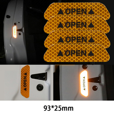 Automatinės šviesą atspindinčios juostelės, įspėjamieji fluorescenciniai lipdukai, apsaugantys nuo įbrėžimų automobilių priedai, skirti BMW E46 E90 E60 E39 F30 F10 E36 F20 G20 G30