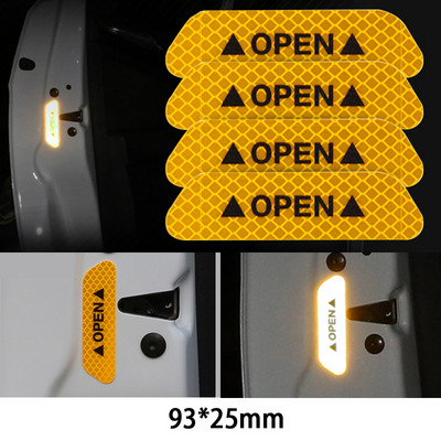 Automatinės šviesą atspindinčios juostelės, įspėjamieji fluorescenciniai lipdukai, apsaugantys nuo įbrėžimų automobilių priedai, skirti BMW E46 E90 E60 E39 F30 F10 E36 F20 G20 G30