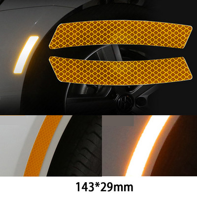 Automatinės šviesą atspindinčios juostelės, įspėjamieji fluorescenciniai lipdukai, apsaugantys nuo įbrėžimų automobilių priedai, skirti BMW E46 E90 E60 E39 F30 F10 E36 F20 G20 G30