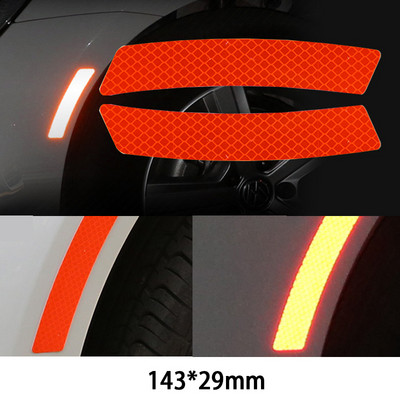 Automatinės šviesą atspindinčios juostelės, įspėjamieji fluorescenciniai lipdukai, apsaugantys nuo įbrėžimų automobilių priedai, skirti BMW E46 E90 E60 E39 F30 F10 E36 F20 G20 G30