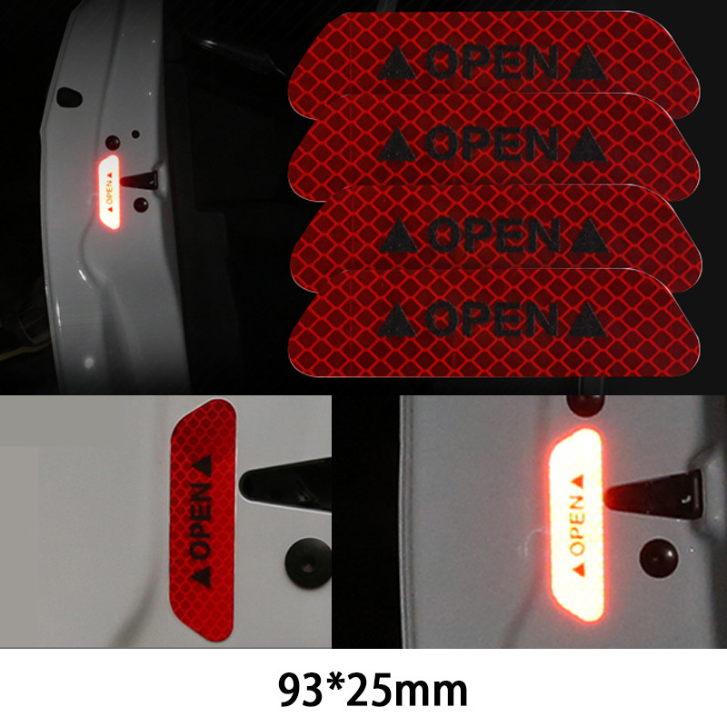 Automatinės šviesą atspindinčios juostelės, įspėjamieji fluorescenciniai lipdukai, apsaugantys nuo įbrėžimų automobilių priedai, skirti BMW E46 E90 E60 E39 F30 F10 E36 F20 G20 G30