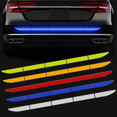 Autocolante reflectorizante pentru mașină, 90 cm, bandă reflectoare de avertizare de siguranță, autocolante pentru mașină, autocolante reflectoare de avertizare anti-coliziune, accesorii auto