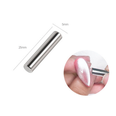 Új Cat Eye Nail Magetic Stick erős hatású mágnestábla Cat Eye Gelhez 3D Line Strip Effect többfunkciós mágneses toll eszköz