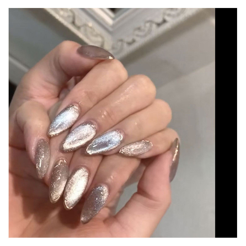 Új Cat Eye Nail Magetic Stick erős hatású mágnestábla Cat Eye Gelhez 3D Line Strip Effect többfunkciós mágneses toll eszköz