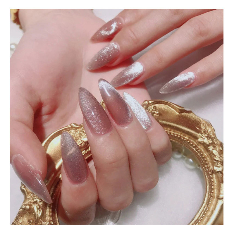 Új Cat Eye Nail Magetic Stick erős hatású mágnestábla Cat Eye Gelhez 3D Line Strip Effect többfunkciós mágneses toll eszköz