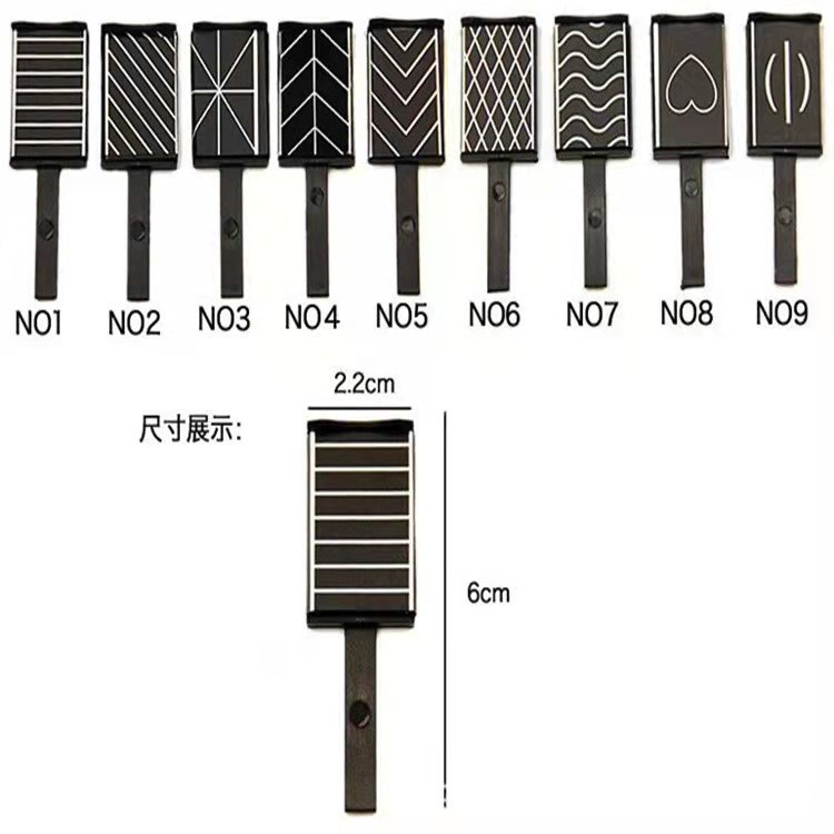 9/12PCS Magnet Nail Art Polish Set alata, Cat Eye Gel Polish 3d Gel nokti Cat Eye plastični alat-prikladan za DIY 3d Magnetic Salon