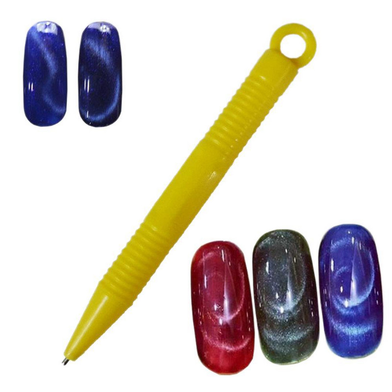 9/12PCS Magnet Nail Art Polish Set alata, Cat Eye Gel Polish 3d Gel nokti Cat Eye plastični alat-prikladan za DIY 3d Magnetic Salon