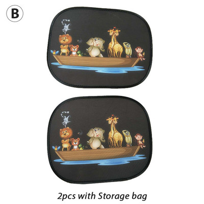 Kreatív dizájn autós napernyők összecsukható hordozható autós ablakernyők első oldalsó hátsó ablak automatikus ablak hőpajzs autós napernyő