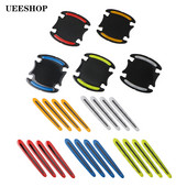 UEESHOP 3D auto reflektirajuća naljepnica traka reflektor blatobrana traka upozorenja branik ručka vrata poklopac zdjele vanjski dodaci automobila vruće