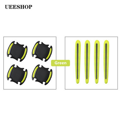 UEESHOP 3D auto reflektirajuća naljepnica traka reflektor blatobrana traka upozorenja branik ručka vrata poklopac zdjele vanjski dodaci automobila vruće