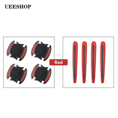 UEESHOP 3D auto reflektirajuća naljepnica traka reflektor blatobrana traka upozorenja branik ručka vrata poklopac zdjele vanjski dodaci automobila vruće