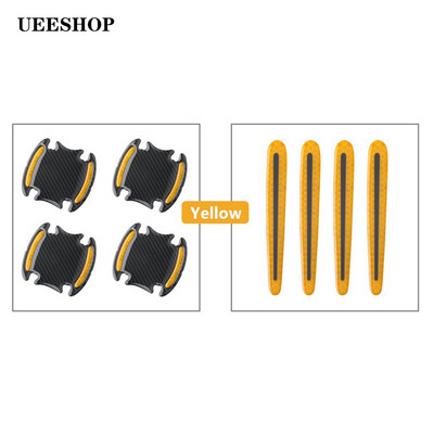UEESHOP 3D auto reflektirajuća naljepnica traka reflektor blatobrana traka upozorenja branik ručka vrata poklopac zdjele vanjski dodaci automobila vruće