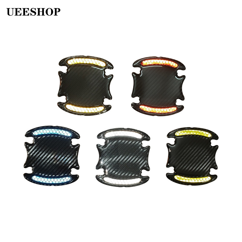 UEESHOP 3D auto reflektirajuća naljepnica traka reflektor blatobrana traka upozorenja branik ručka vrata poklopac zdjele vanjski dodaci automobila vruće