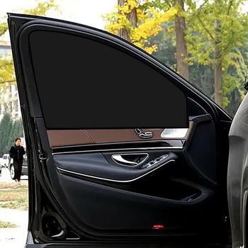 Universal Σίτες Παράθυρα Αυτοκινήτου Καλύμματα Magnet Universal Σίτες Παραθύρων Αυτοκινήτου Κουρτίνες Αυτοκινήτου Sun Blocker Πτυσσόμενο Universal Παράθυρο αυτοκινήτου
