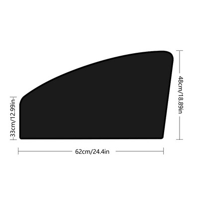Univerzális autóablak-takarók Mágnes Univerzális autóablak-ernyők Függönyök Autós napellenző Összecsukható univerzális autóablak