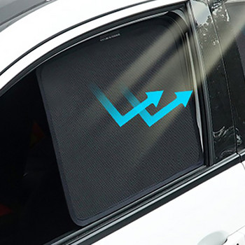 Магнитен сенник за странични прозорци на автомобил за Toyota Corolla Sedan 2019 2018 Сенник за завеси за прозорци Мрежа за Corolla 2015 2016 2017