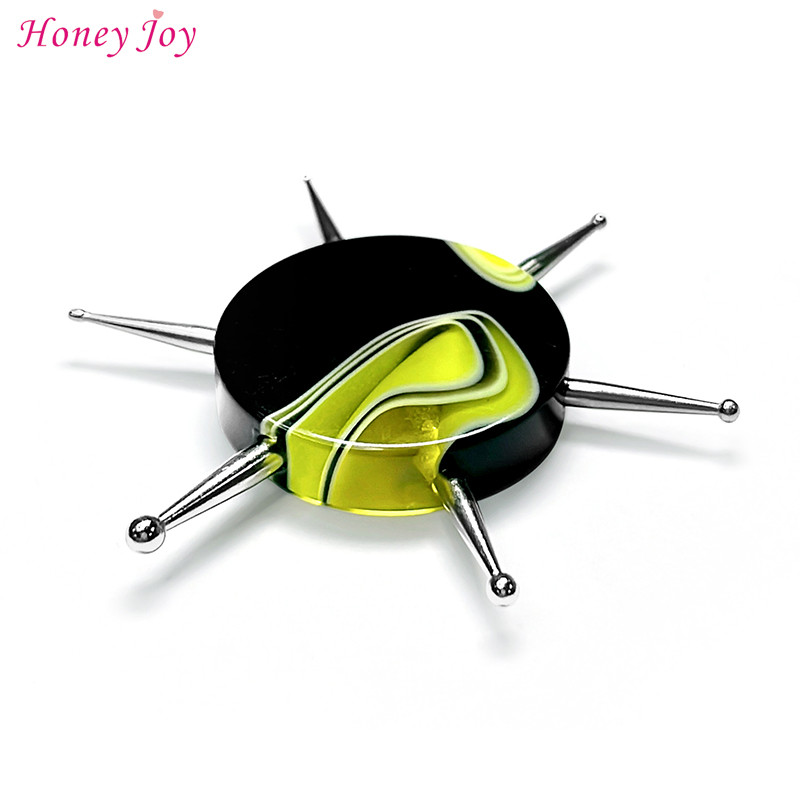 1 kom 6 Head Marbling Nail Art Dotting Tools Disk Nail Drill Point Alati za nokte Dot Painting Tools Nail Point Drill Pen