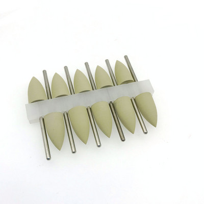 10 bucăți din cauciuc pentru lustruit șlefuit, șlefuitoare, burghie de unghii din silicon pentru manichiură electrică Unas Accesorios