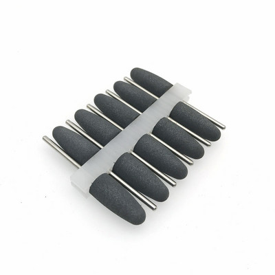 10 bucăți din cauciuc pentru lustruit șlefuit, șlefuitoare, burghie de unghii din silicon pentru manichiură electrică Unas Accesorios