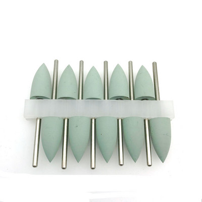 10 bucăți din cauciuc pentru lustruit șlefuit, șlefuitoare, burghie de unghii din silicon pentru manichiură electrică Unas Accesorios