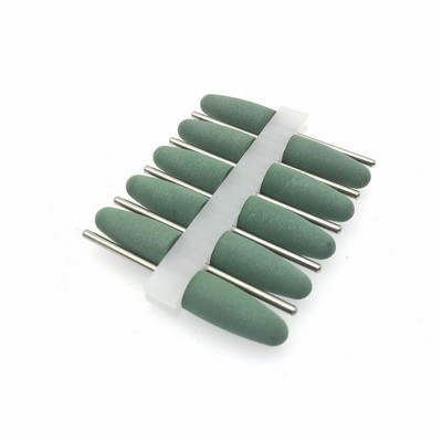 10 bucăți din cauciuc pentru lustruit șlefuit, șlefuitoare, burghie de unghii din silicon pentru manichiură electrică Unas Accesorios