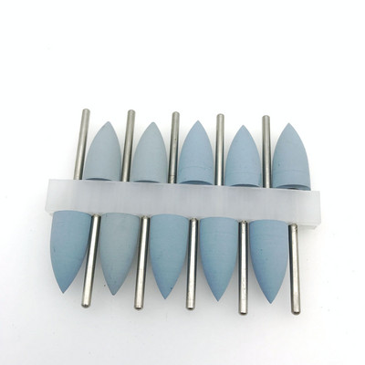 10 bucăți din cauciuc pentru lustruit șlefuit, șlefuitoare, burghie de unghii din silicon pentru manichiură electrică Unas Accesorios