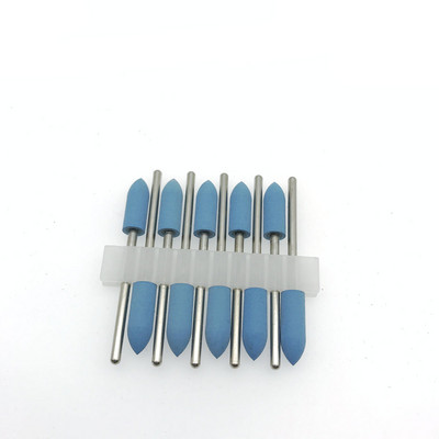 10 bucăți din cauciuc pentru lustruit șlefuit, șlefuitoare, burghie de unghii din silicon pentru manichiură electrică Unas Accesorios